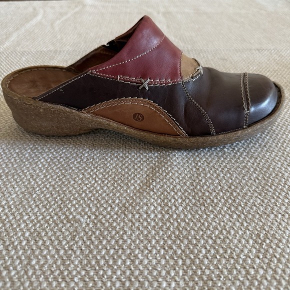 Josef Seibel Multicolor Women's Clog shoes Mule size 42/11 Leather - Picture 10 of 11